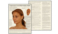 Acupressure Facial Rejuvenation Points Chart Acupressure Facial Rejuvenation Points Chart