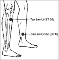 Acupuncture points for cold and flu