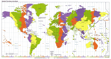 Time Zone Chart