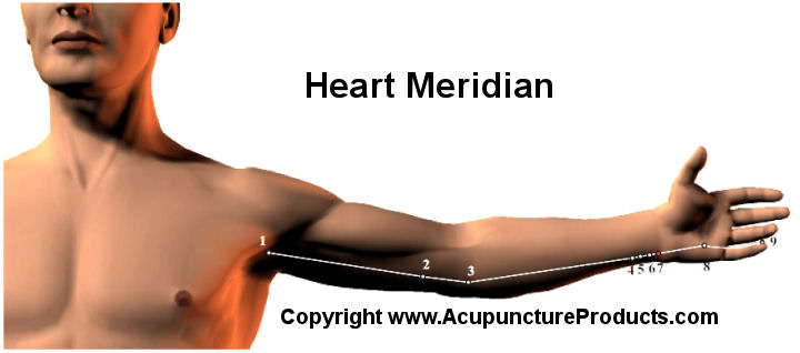Acupuncture Heart Meridian Points